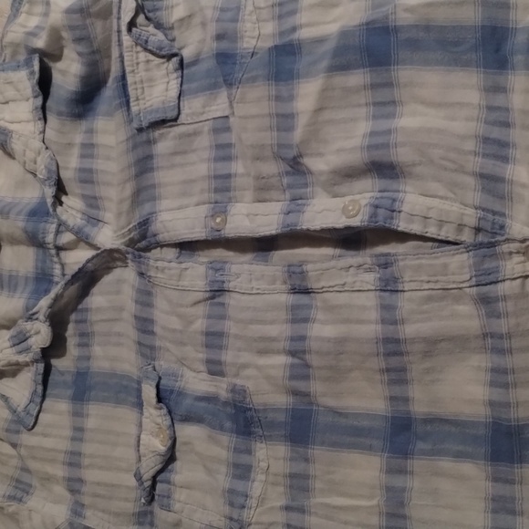 Old Navy cotton plaid shirt - Picture 6 of 8